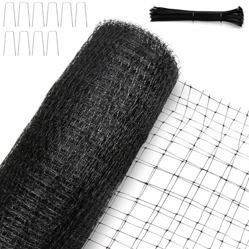 KLEWEE Bird Netting, 7.5 x 100 FT Heavy Garden Netting...