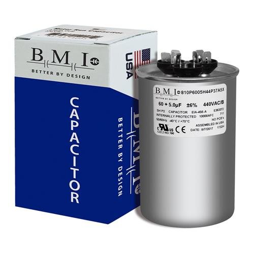 GE 97F9816-60 + 5 uf MFD 370/440 Volt VAC BMI Replacement
