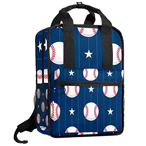 Sac à dos étoiles et baseball : fini le mal de dos avec ses bretelles réglables
