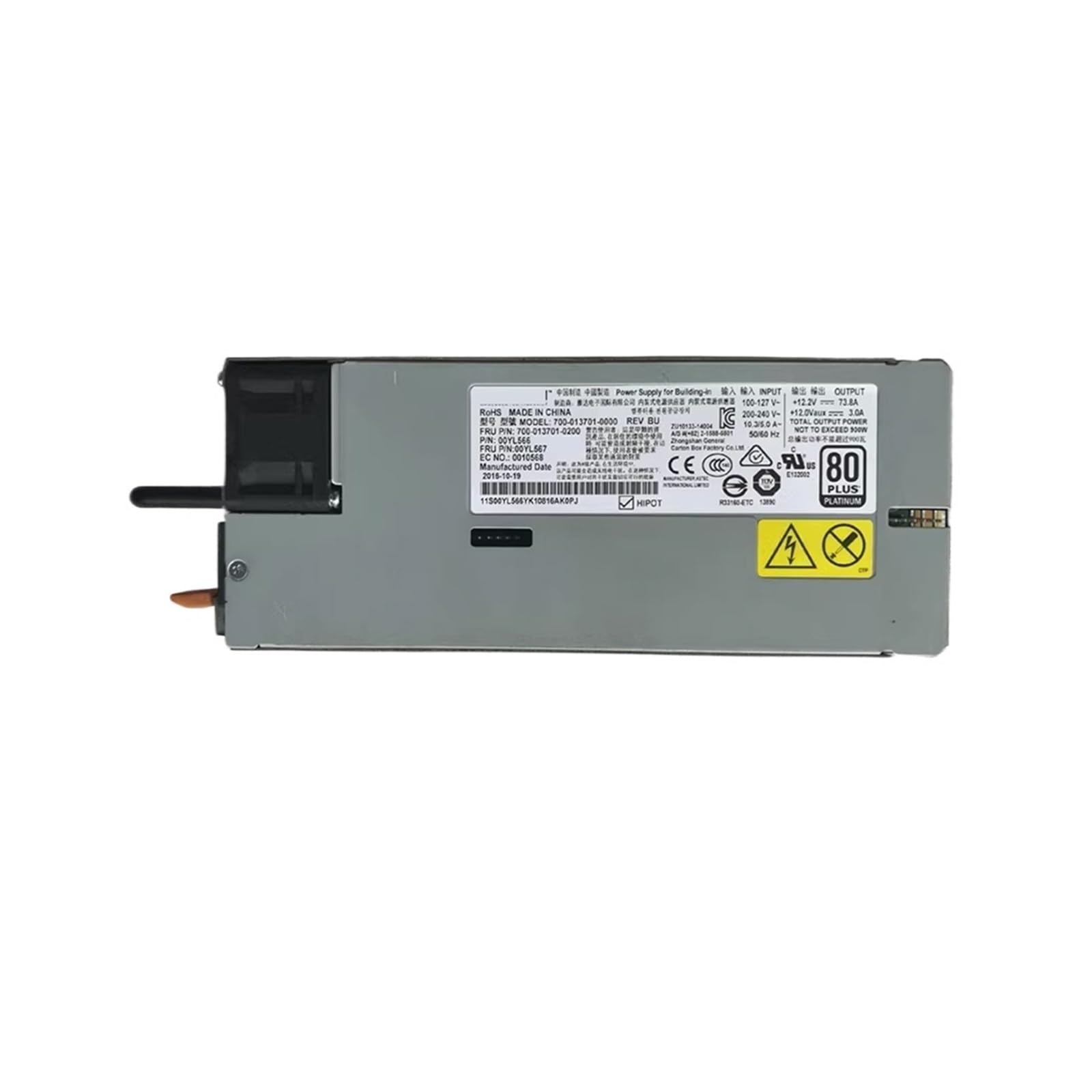 CXDFRSER X3650M5 power supply 00YL567 900W 00YL566 700-013701-0200 700-013701-0000 3650M