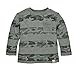 Burt's Bees Baby Baby Boys' Organic Long Sleeve Crewneck Tee, Dried Leaf Heather, 18 Months
