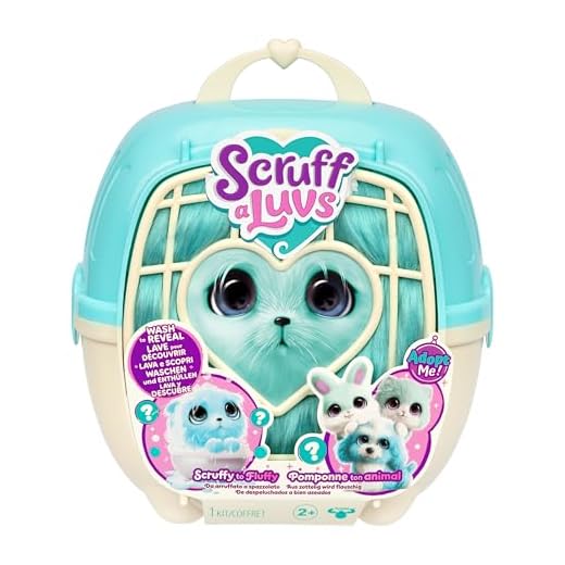 Scruff a Luvs - Pet Einzelpack - BLAU, 19 cm