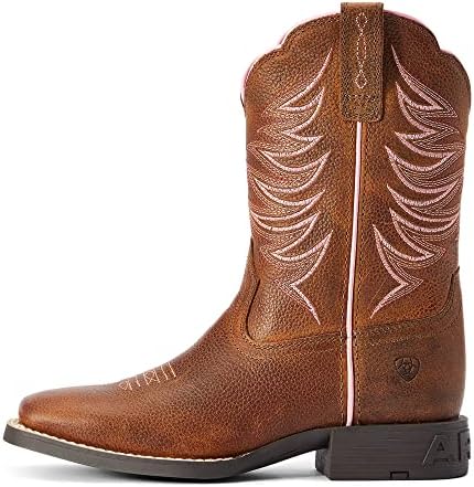 Ariat Youth Firecatcher Western Boot Rowdy Brown 5.5 | Image 4