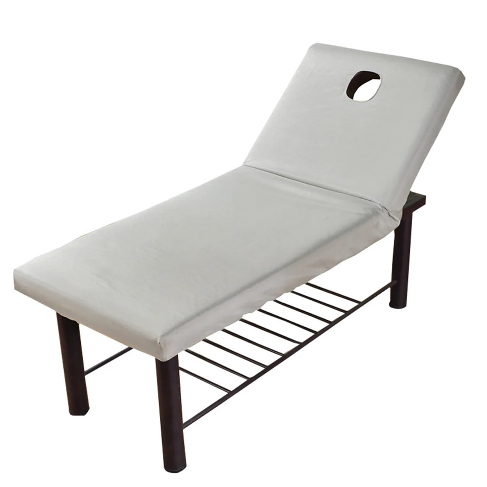 Sabanas Camilla Masaje Sábana ajustable for camilla de masajes 70 x 190 cm, cubierta completa con banda goma elástica, funda for cama tratamiento masaje spa orificio for respirar en la cara(F)