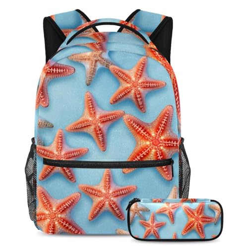 Sac à dos anti-charge lourde étoile de mer 66 grand format pour protéger vos cahiers