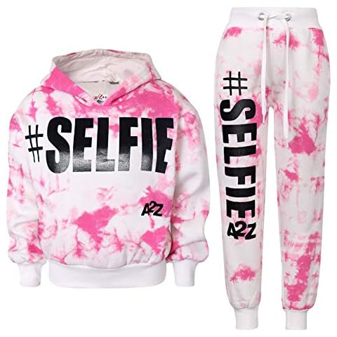 A2Z 4 Kids Tie Dye Tracksuit Set Cover