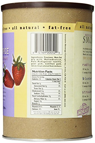 image for MOCAFÉ MOCAFE Madagascar Vanilla Smoothie Mix, 3-Pound Tin Instant Fr