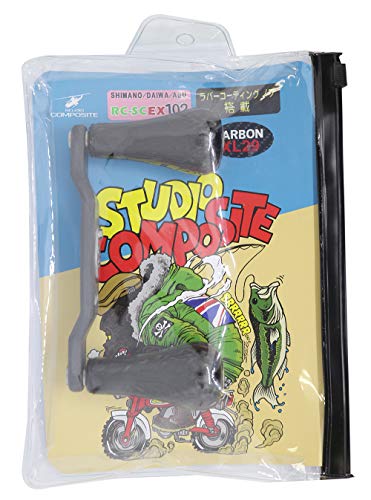 スタジオコンポジット リール RC-SC EX プラス 102mm R29XL コンプリートモデル モノコックカーボンノブ シルバー