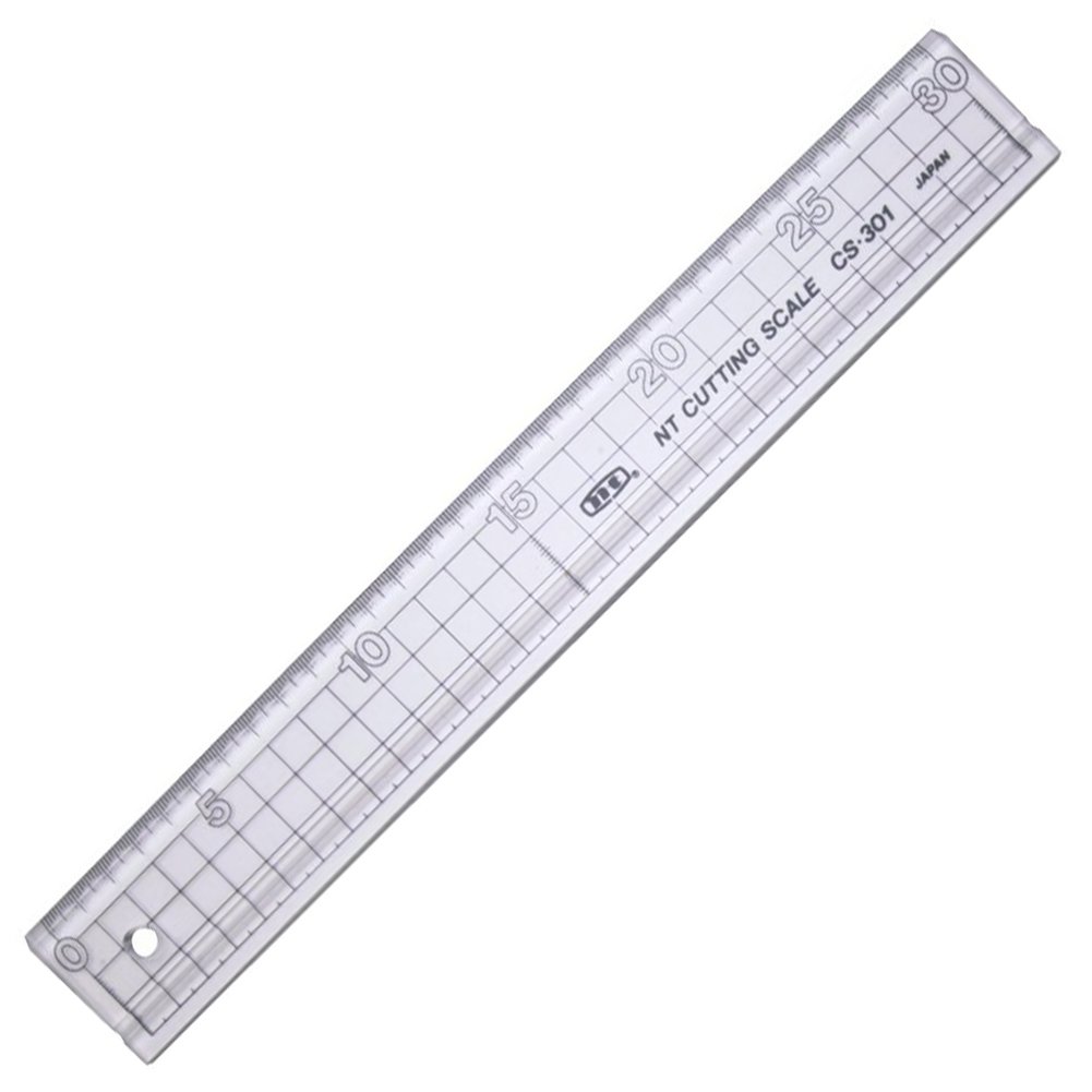 Amazon | エヌティー 定規 カッター専用 30cm アクリル製 クリア CS