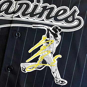 刺繍ワッペン 千葉ロッテマリーンズ 安田尚憲 カスタム