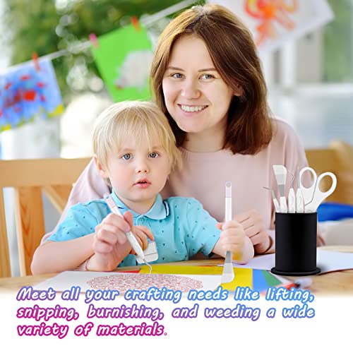 Teckwrap Craft Weeding Basic Tool Set - 6 Piece Precision Craft Tool Kit, Perfect For Adhesive Vinyl, Heat Transfer Vinyl, Iron-On Vinyl, Crafting And Diy, Paper And Iron On Projects #TOP5