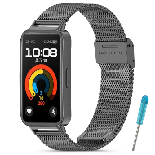 SenMore Metal Bracelet Compatible with Huawei Band 9/Huawei Band 8