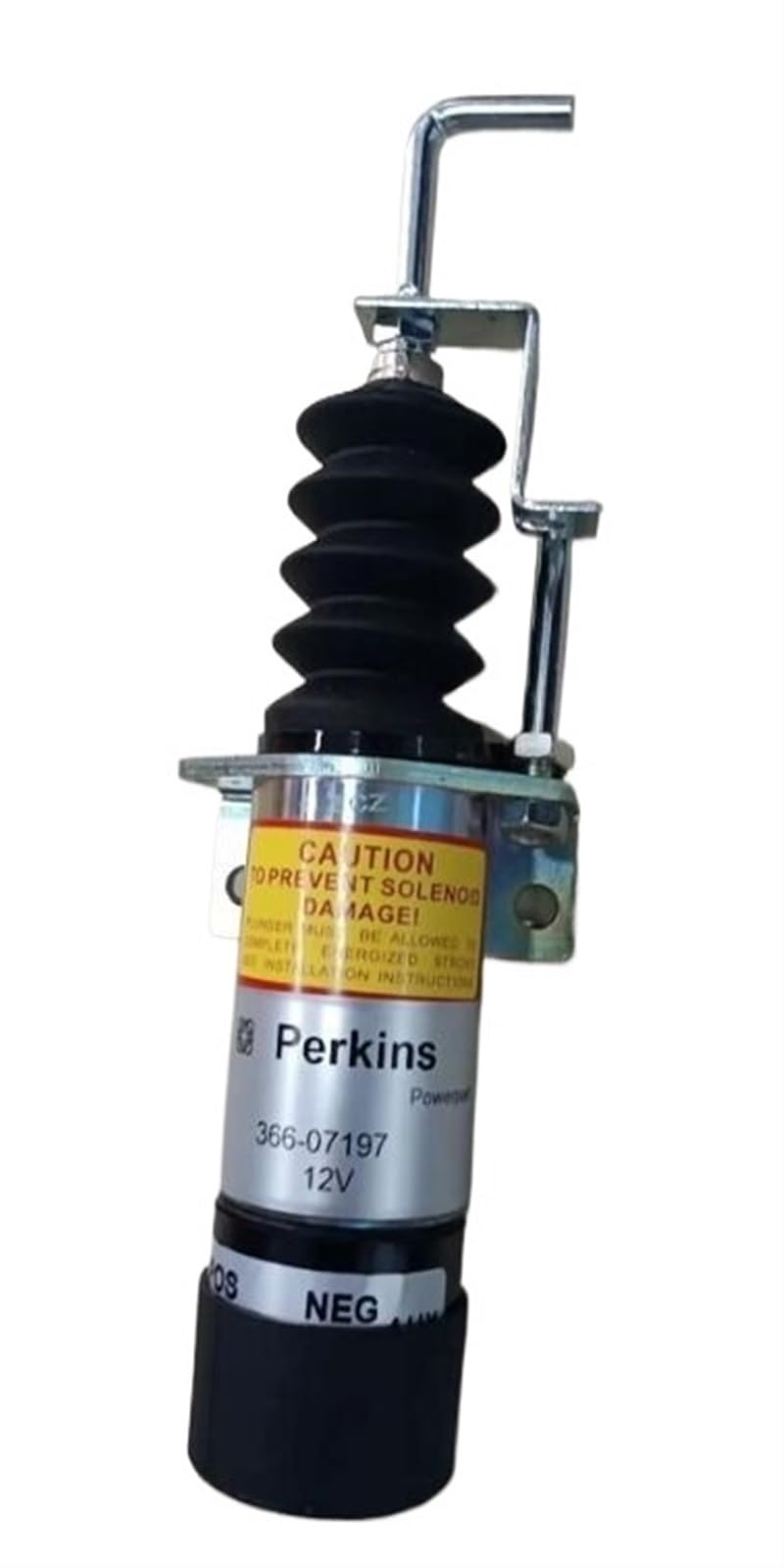 Nxvodcfys 12V Fuel Shutoff Solenoid 366-07197 Sa-3405-T 1502-12C7u2b2s1 Stop Solenoid 24V Diesel Engine Part For Petter Lpw/Lpws2/3