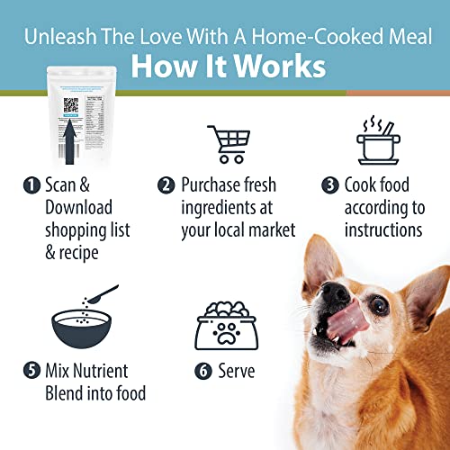 Justfoodfordogs Diy Human Quality Dog Food, Nutrient Blend Base Mix For Dogs - Fish And Sweet Potato Recipe (5.92 Oz) - Packaging May Vary #TOP3