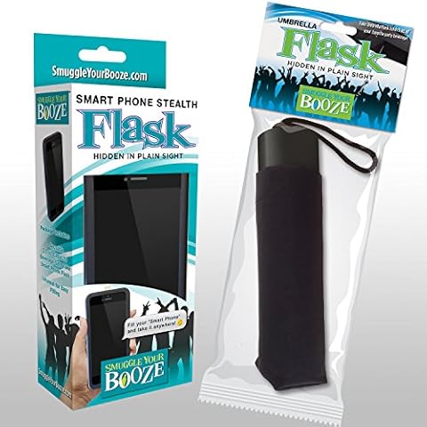 Smuggle Your Booze Smart Phone + Umbrella Flask Cover