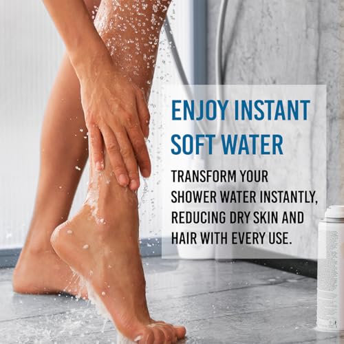 Confezione Da 4 Cartucce Di Ricambio Per Filtro Doccia A 15 Fasi, Filtro Doccia Per Acqua Dura, Universalmente Compatibile Con Qualsiasi Design Simile, Addolcitore D'acqua Per Doccia Ad Alto - 3