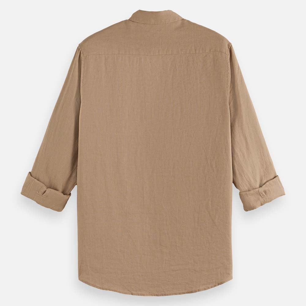 Scotch & Soda Linen LS Shirt Camisa Hombre