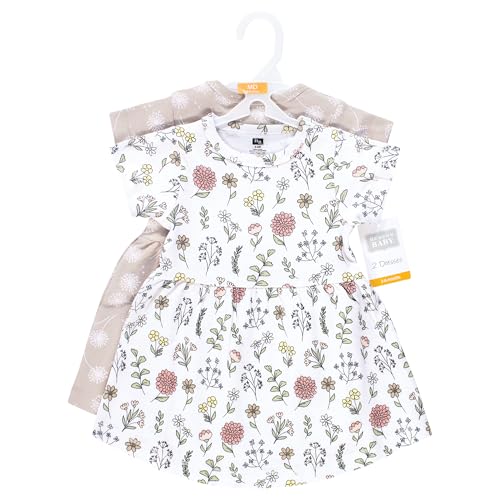 Image of Hudson Baby Girl's Cotton Dresses