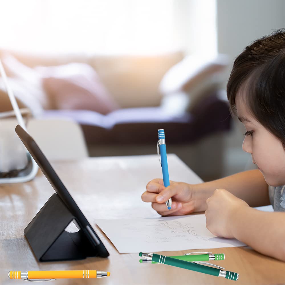 8er Set Kugelschreiber Mit Touchpen – 2-in-1 Für Schule, Büro & Unterwegs