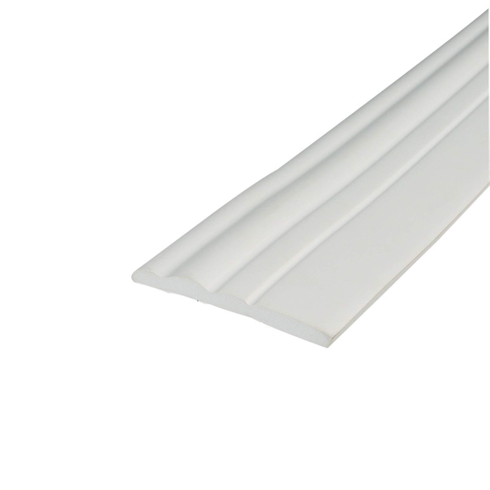 KFGISD, 16.4 ftWallpaper Wall Panels Peel and Stick Ceiling Border Door Frame Waist Line Interior Decoration,Wallpaper Borders(Wit,W9.8cm)