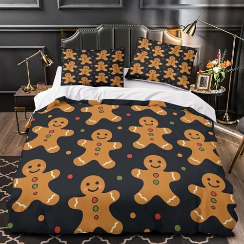 Housse de couette microfibre hypoallergique ultra douce 3D - 2