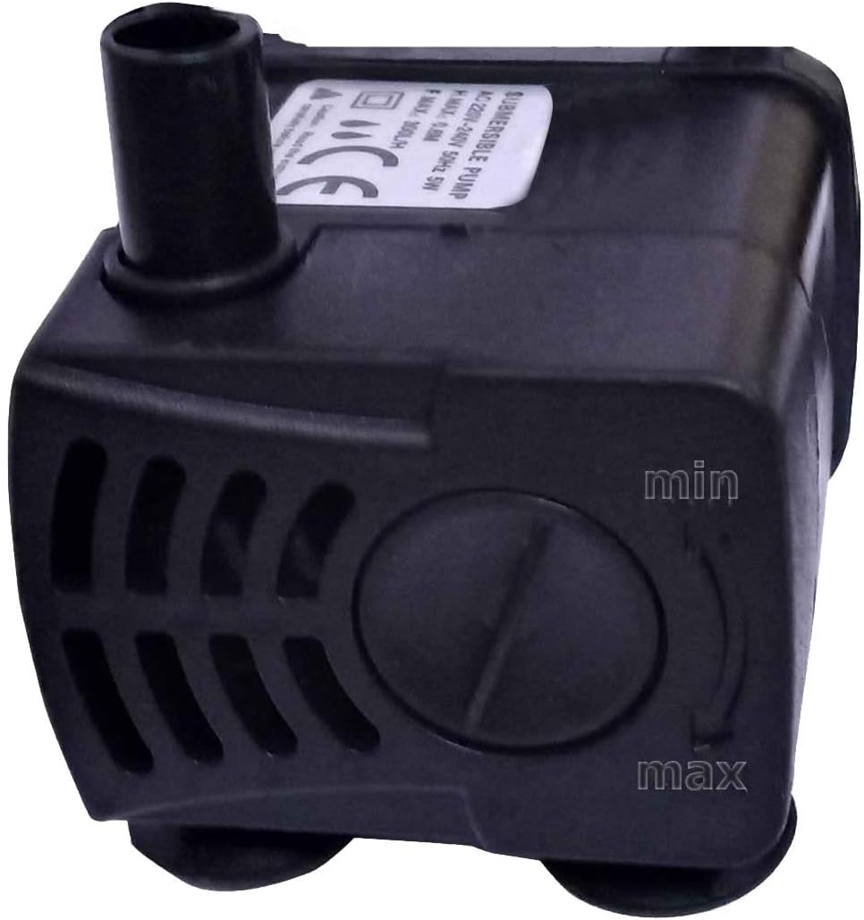 Sagar Aquarium Mini Water Fountain Pump 5W Small Submersible Pump for DIY Crafts Min Vertical Fountain and Aquarium/Fish Tank