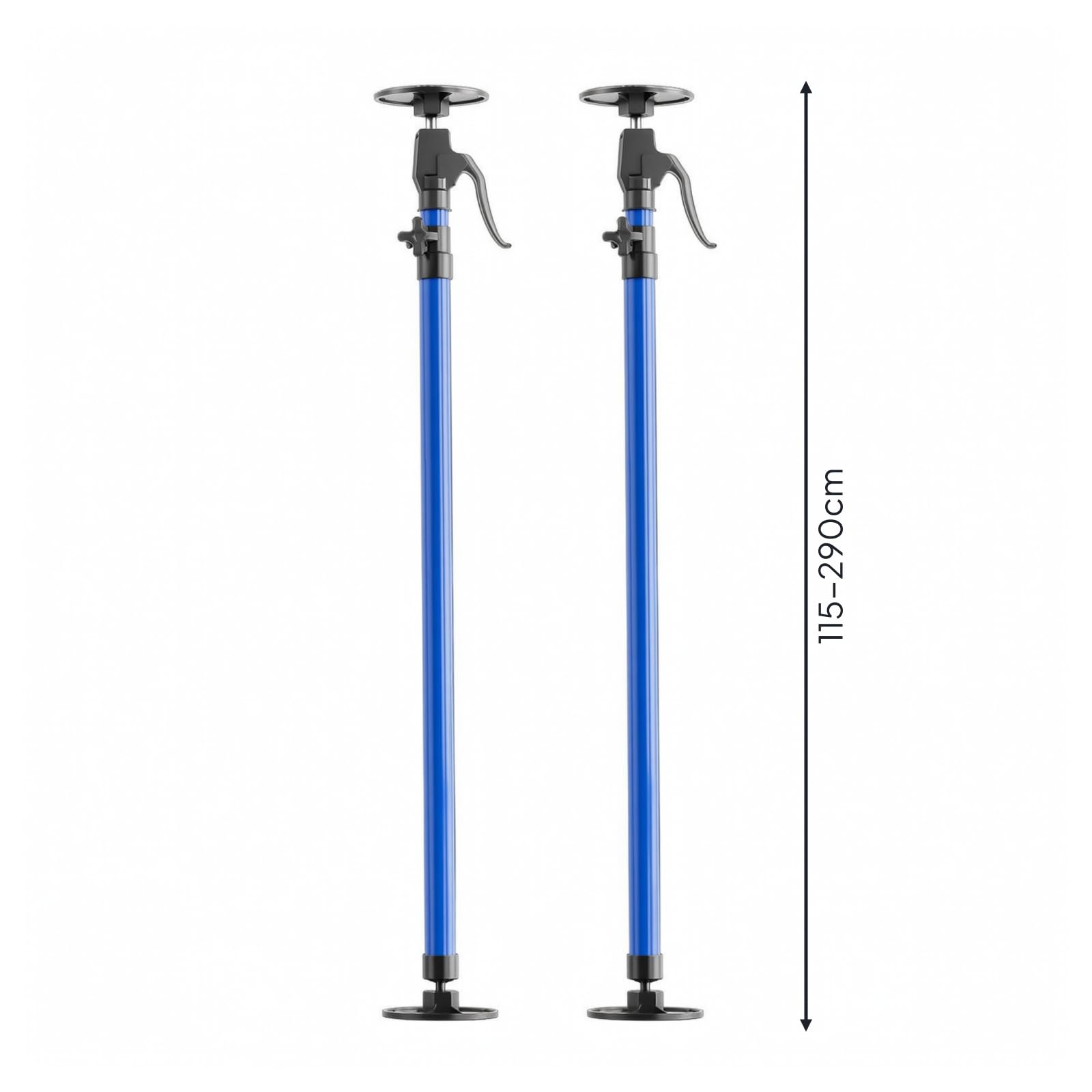 Asta di Supporto Telescopica Stabile , style to 5 , 115-290 Cm, 2 Pezzi
