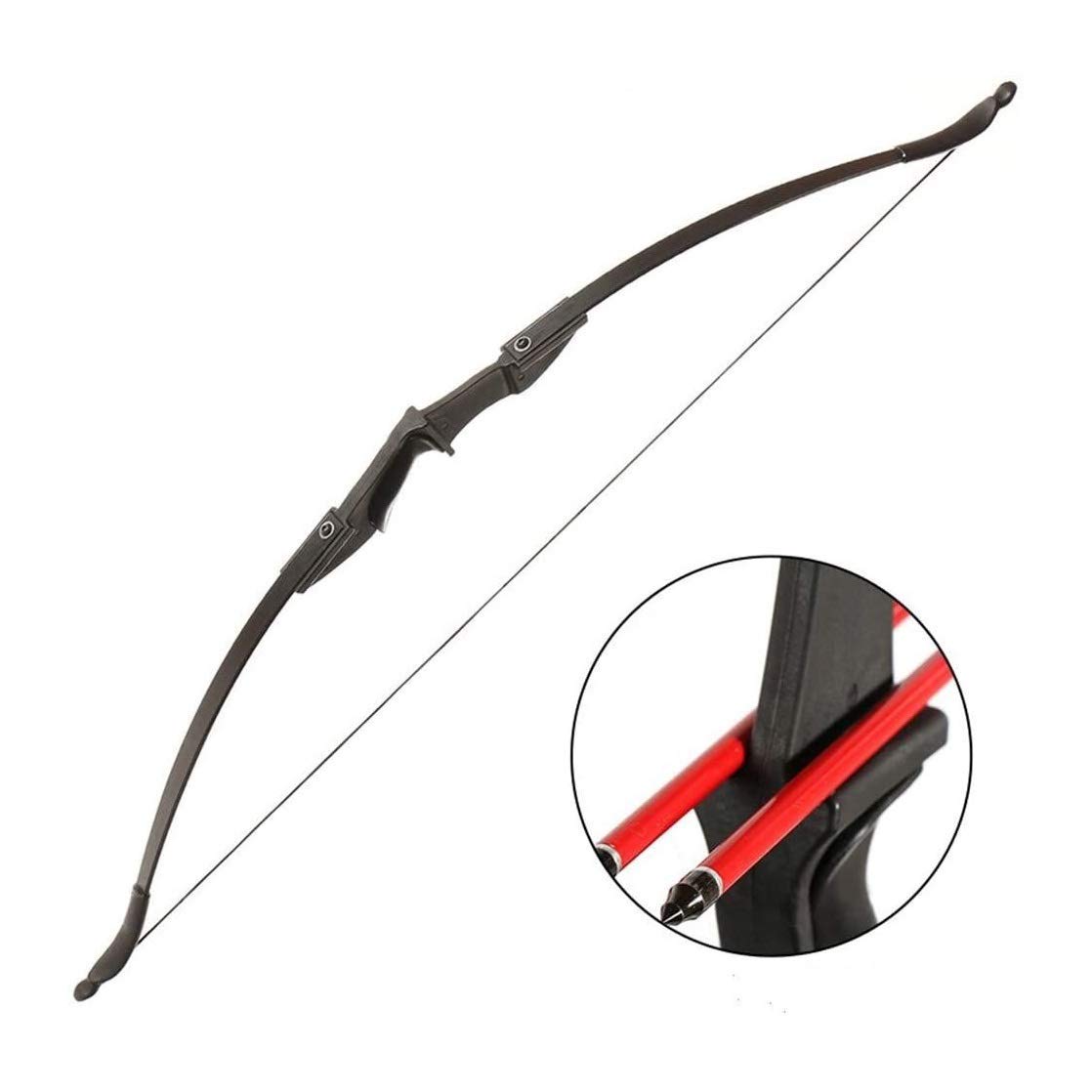 Produktbild von Pfeil Und Bogen ZSHJGJR Take-Down Recurve Bogen Und Pfeil Set 62" 30-50lbs ILF Bogenschießen Traditional Bogen Recurvebogen Jagd Bogen Erwachsene Anfänger Langbogen Set (30lbs, Set 1 Recurvebogen Erwachsene