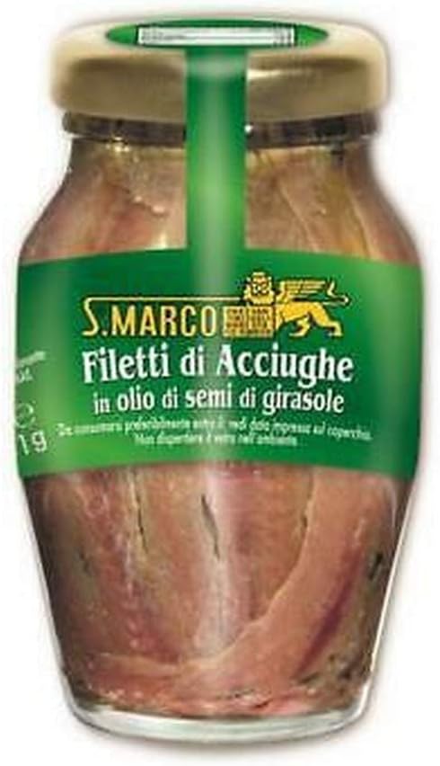 ANCHOVIES in Sunflower Oil GR.80