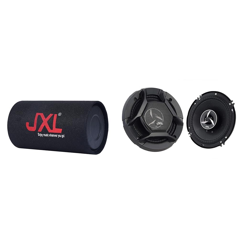 JXL 1280 12 Inch Active Bass Tube Subwoofer with Imported Amplifier 6500W (Black/Round)-image-16
