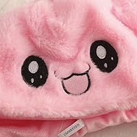 Vista 3 de Sombrero de conejo con orejas que se mueven de umbresen, sombrero de conejo de peluche divertido para niños