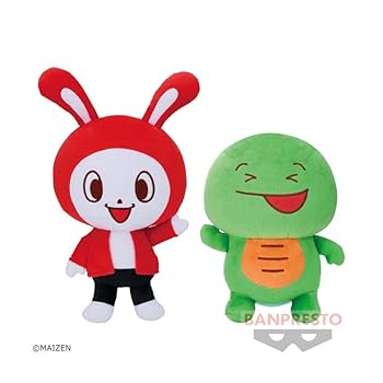 Amazon.co.jp: まいぜんシスターズ でっかい ぬいぐるみ 元気に
