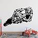 Valentino Rossi VR 46 Le Docteur Moteur Course Sticker Mural Salle de Garçon Salle Des Enfants Moto Course Sport Sticker Mural Salon (Noir 2, 58*70CM)