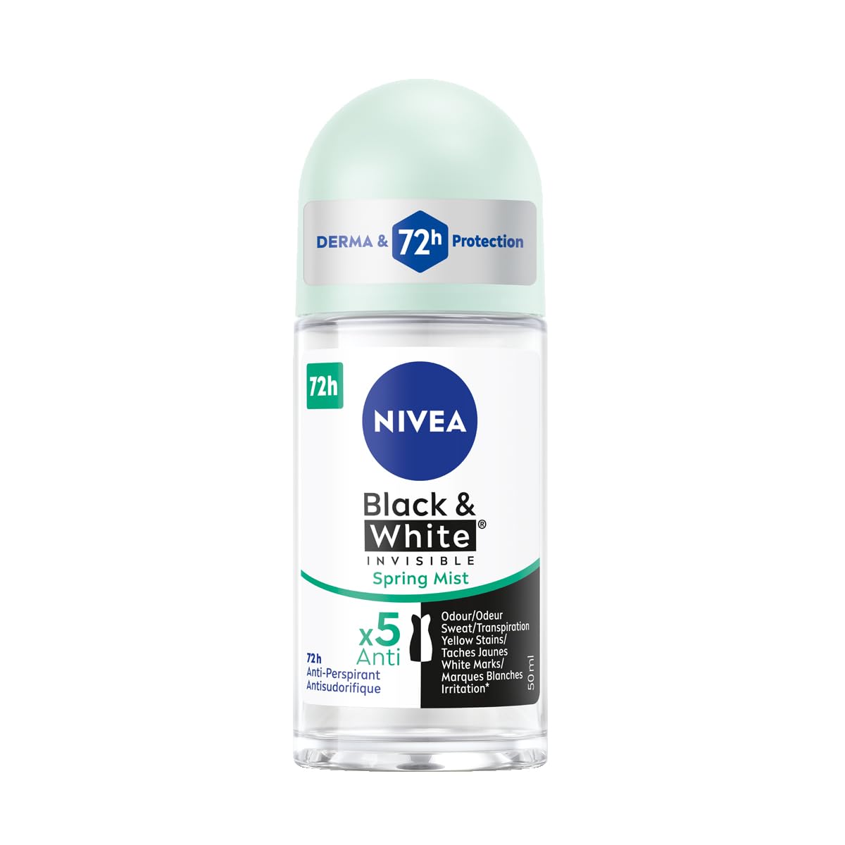 NIVEA Black & White Invisible 48H Protection White Blossom Anti