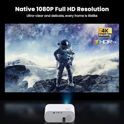 Smart 1080p Movie Projector