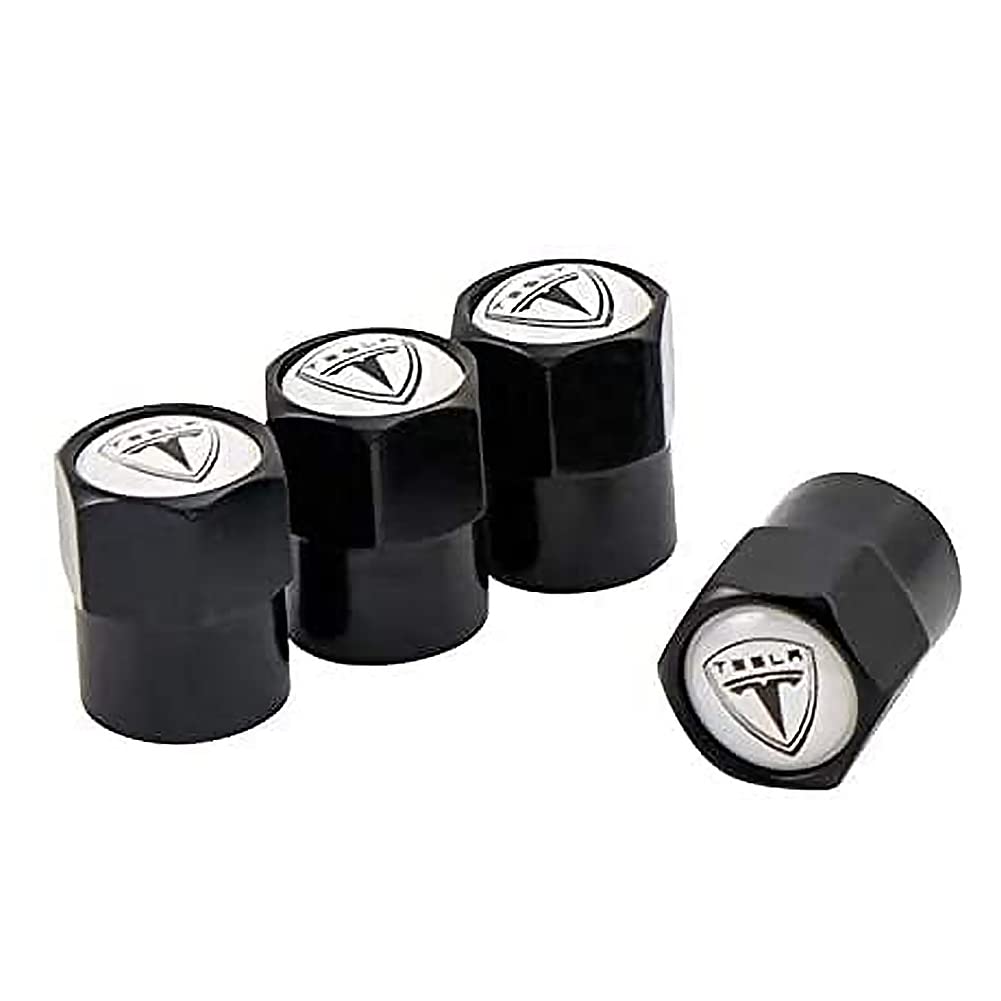 Buy 4pcs Car Tire Valve Stem Caps For Tesla Model 3 Model X Model Y