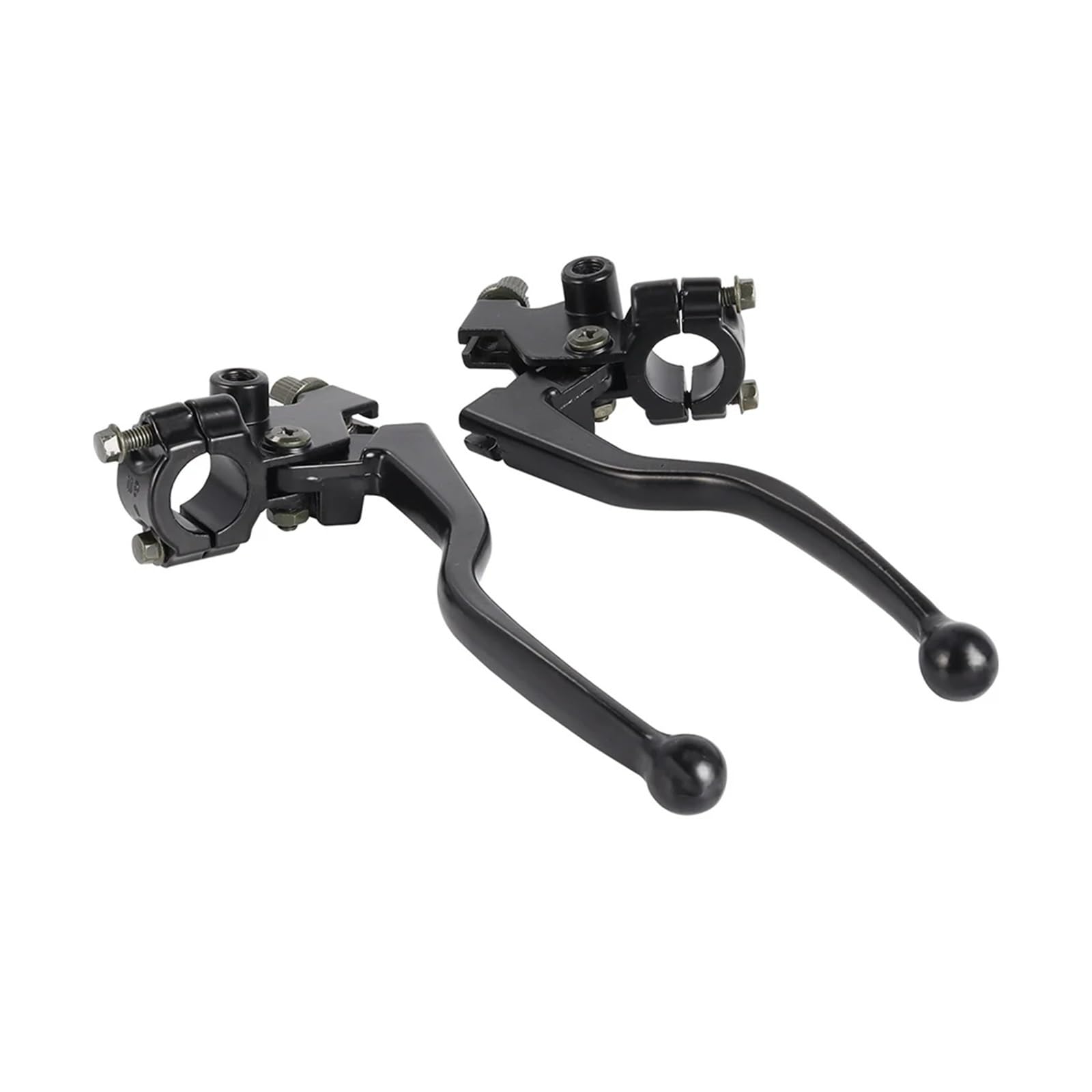 YWQJIOPM Motorcycle Brake Clutch Lever 2pcs Motorcycle 22mm Handlebar Brake Clutch Levers Motorbike Front Brake & Clutch Lever Cable for CG125 Clutch Lever