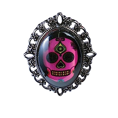 Bagues fête des Morts pour compléter un costume multicolore