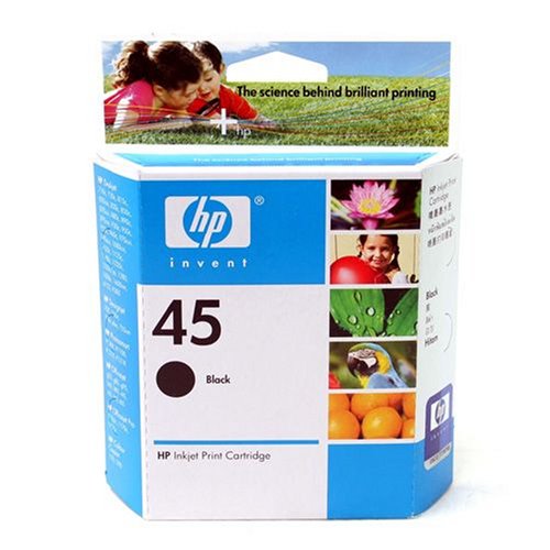 Preisvergleich Produktbild HP Tintenpatrone Nr. 45 schwarz