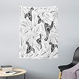 TAGESDECKE - 110 cm BREIT x 150 cm LANG. Wandbehang, Wanddekoration, Bettdecke.