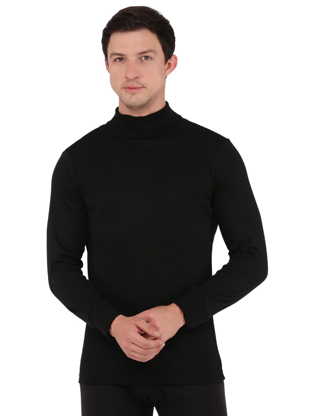 macroman m-series Hotmax Full Sleeves High Neck Thermal for Men, Cotton Blend, Pack of: 1-picture-34