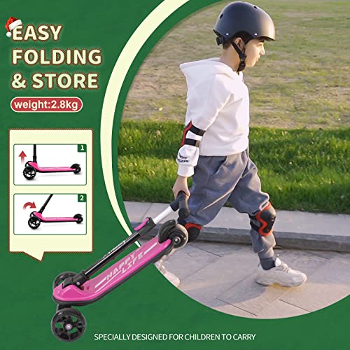 Image of besrey 3 Wheel Scooter for Kids Ages 3-10 with 4 Adjustable Height