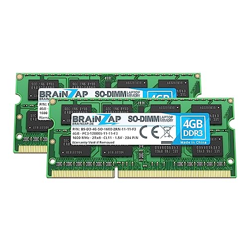 Mémoire RAM DDR3 SO-DIMM PC3-12800S 1600MHz 8Go 2Rx8 CL11 pour PC portable