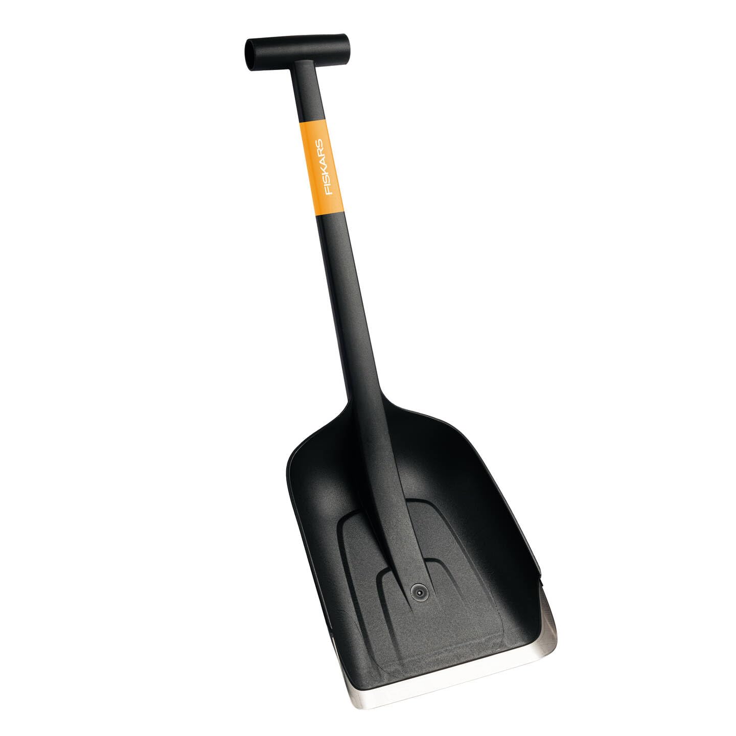 Fiskars Pala da Neve 63 cm Accessorio per Automobile Impugnatura a T Bordo in Acciaio Inox