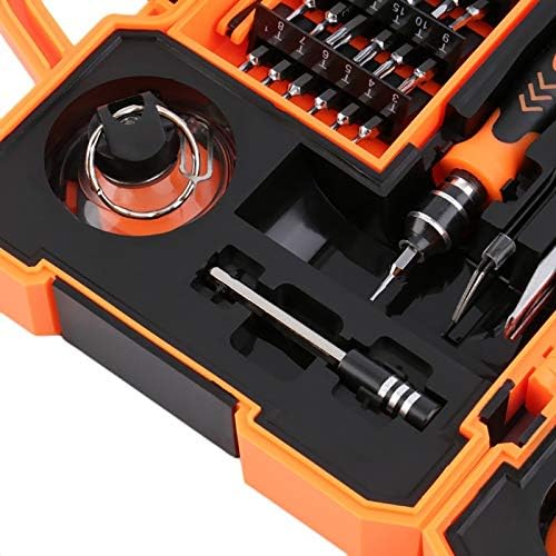 Miniatura 7 de JM-8139 Juego de destornilladores electrónicos de precisión 45 en 1 Kit de reparación profesional Herramientas de apertura para computadora de