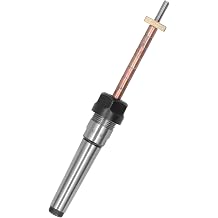 Pen Mandrel, MT2 Morse Taper, 6mm Stainless Steel