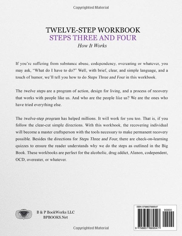Miniatura 2 de Twelve Step Workbook - Steps Three and Four How it Works