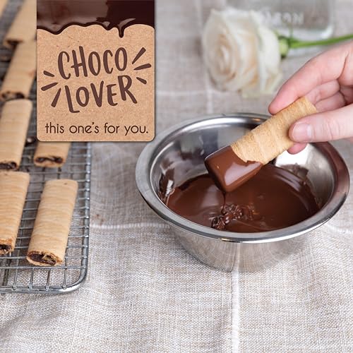 Christmas Gift Basket with Biscotti Cookies & Chocolate Truffles, Holiday Cookie Gift Tin Ideas for Women, Food Delivery for Coworkers, Family & Friends - Image 6