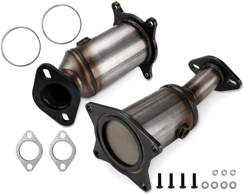 Catalytic Converters Stainless Steel Replacement For CX-9 2007-2015 Taurus X 2008-2009 Taurus 2008-2012 Sable 2008-2009 MKZ 2007-2010 MKX 2007-2010 MKS 2011-2012 Replace 16490 (EPA Compliant)