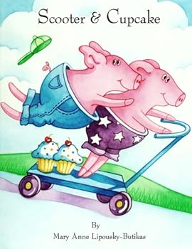 Paperback Scooter & Cupcake Book